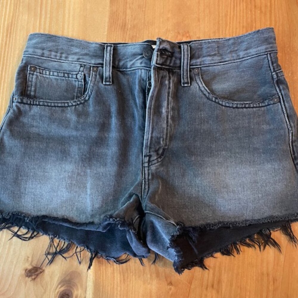Madewell Relaxed Womens Denim Shorts in Bienville Wash Size 27 EUC